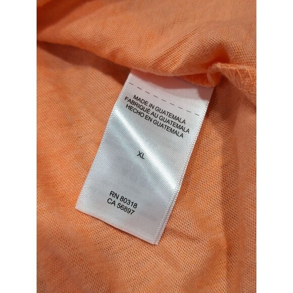 NWT Lucky Brand Orange Graphic Tee XL - Picture 5 of 5